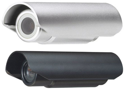 Цветные видеокамеры"KPC-S230CHL" в черном и белом исполнении.