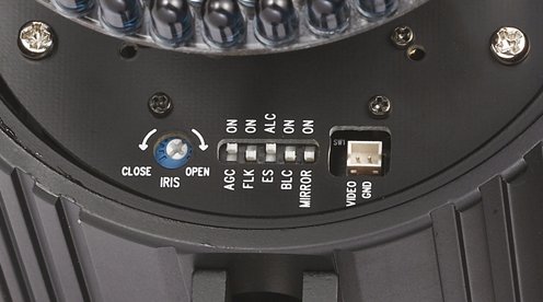 Панель управления цветной видеокамерой "KPC-N800PH".